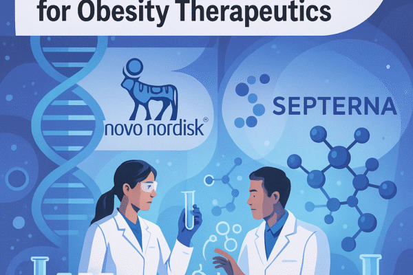Novo Nordisk and Septerna Forge $2.2 Billion Alliance to Accelerate Next-Generation Obesity Therapeutics