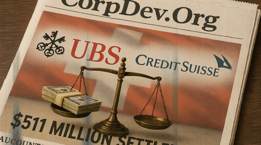 UBS's $511 Million Settlement in Credit Suisse Tax Case: Reshaping Swiss Banking Accountability