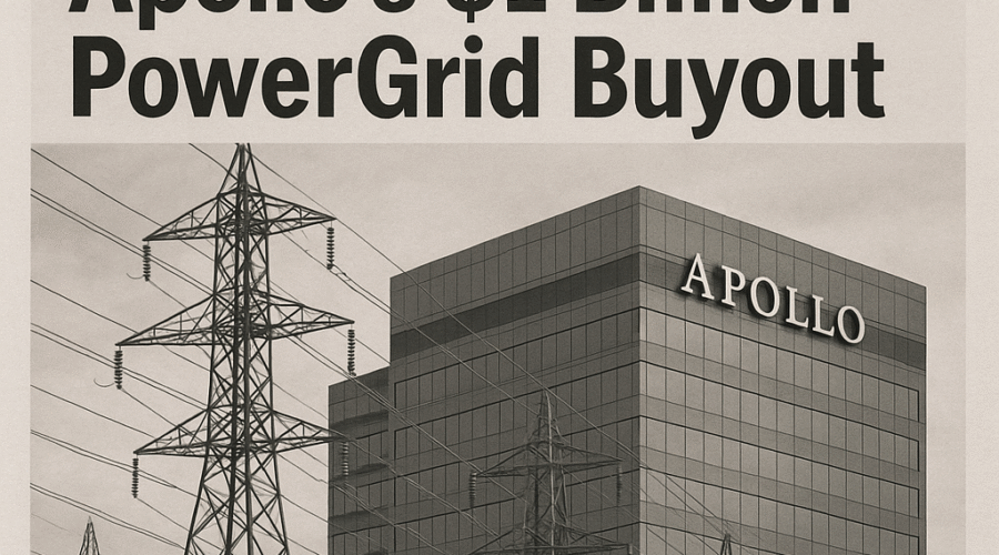 Apollo's $1 Billion PowerGrid Buyout Signals Private Credit's Dominance in Infrastructure Deals