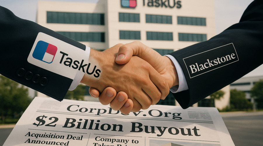 TaskUs Embarks on Strategic Privatization Journey Through $2 Billion Blackstone-Backed Buyout
