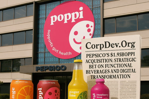 PepsiCo’s $1.95B Poppi Acquisition: Strategic Bet on Functional Beverages and Digital Transformation