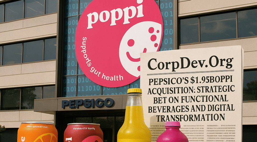 PepsiCo's $1.95B Poppi Acquisition: Strategic Bet on Functional Beverages and Digital Transformation
