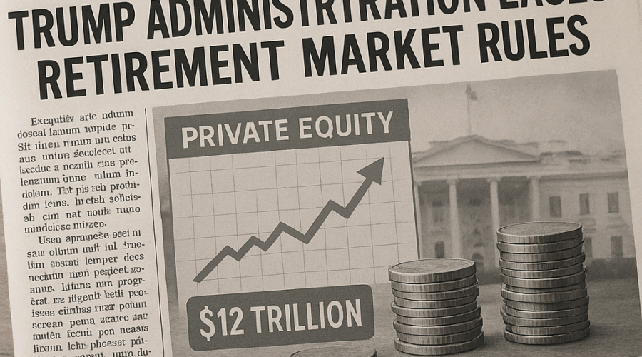 Trump Administration Eyes Regulatory Shift to Open $12 Trillion Retirement Market to Private Equity