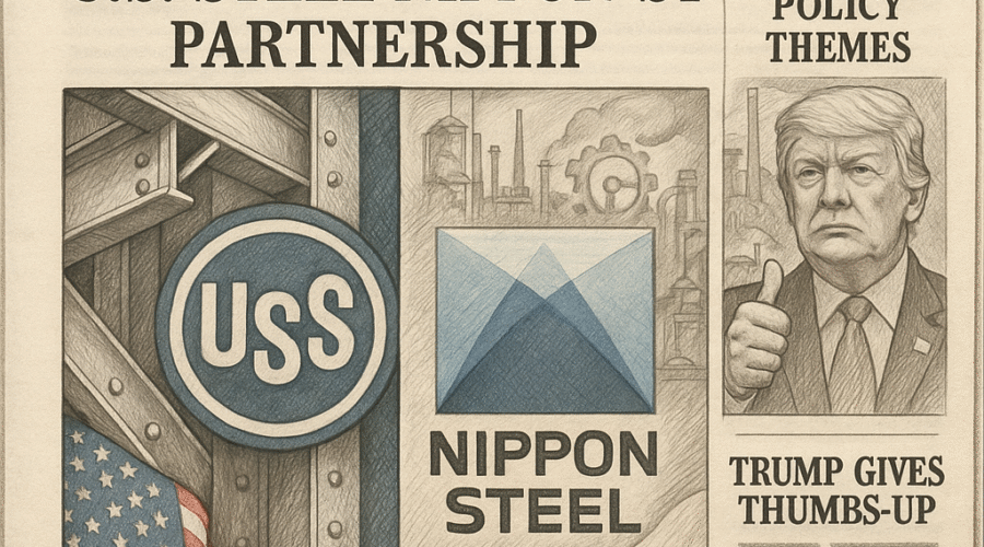 Strategic Reconfiguration: Analyzing the U.S. Steel-Nippon Steel Partnership Under Trump's Industrial Policy