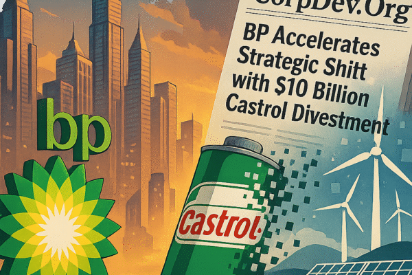 BP Accelerates Strategic Shift with $10 Billion Castrol Divestment: Implications for Energy Sector M&A