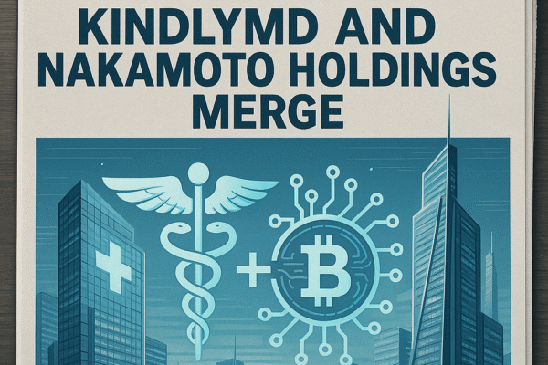 KindlyMD Shareholders Approve Groundbreaking Merger with Bitcoin Treasury Pioneer Nakamoto Holdings