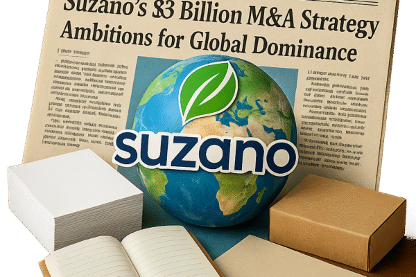 Suzano’s $3 Billion M&A Strategy: Positioning Brazil’s Pulp Giant for Global Dominance