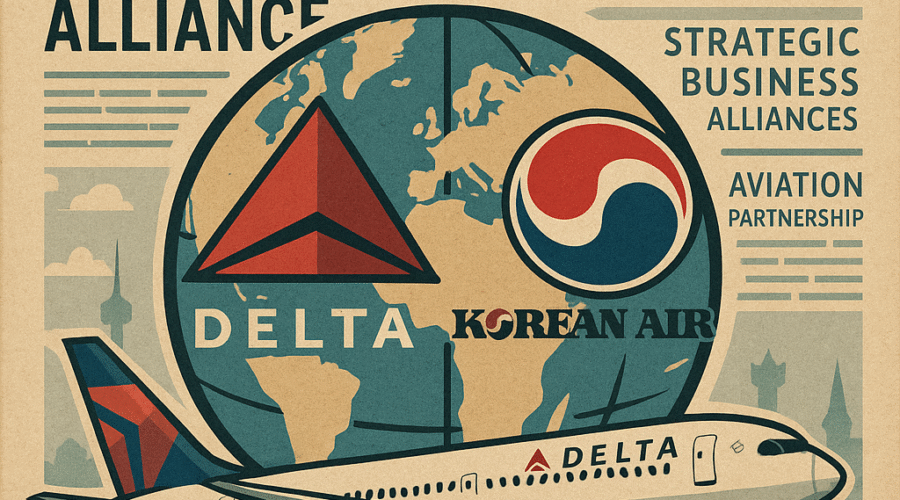 Delta and Korean Air Forge Transcontinental Alliance Through Strategic WestJet Stake Acquisition