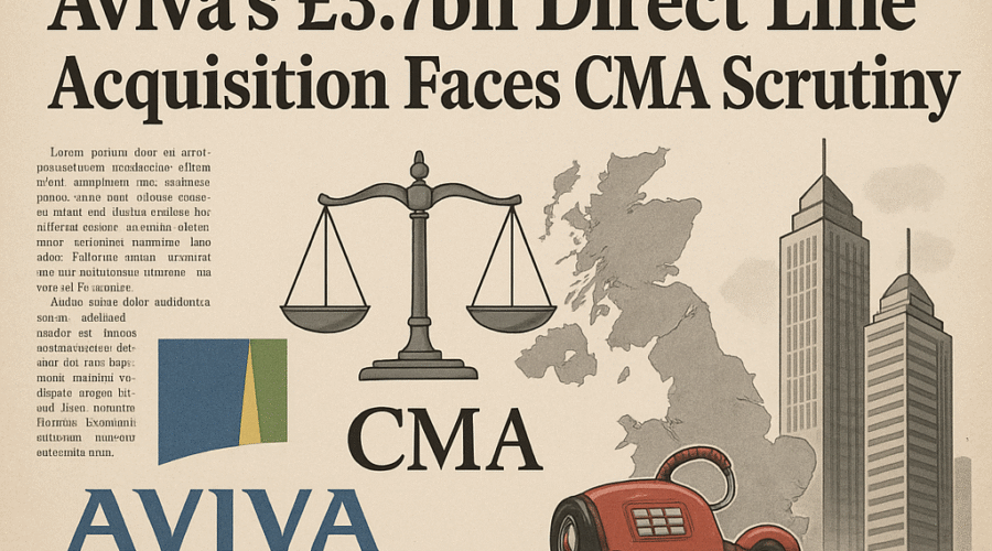 Aviva's £3.7bn Direct Line Acquisition Faces CMA Scrutiny: Implications for UK Insurance Landscape