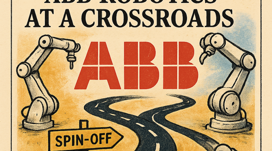 ABB Robotics at Crossroads: Strategic Spin-Off or $3.5B+ Sale?