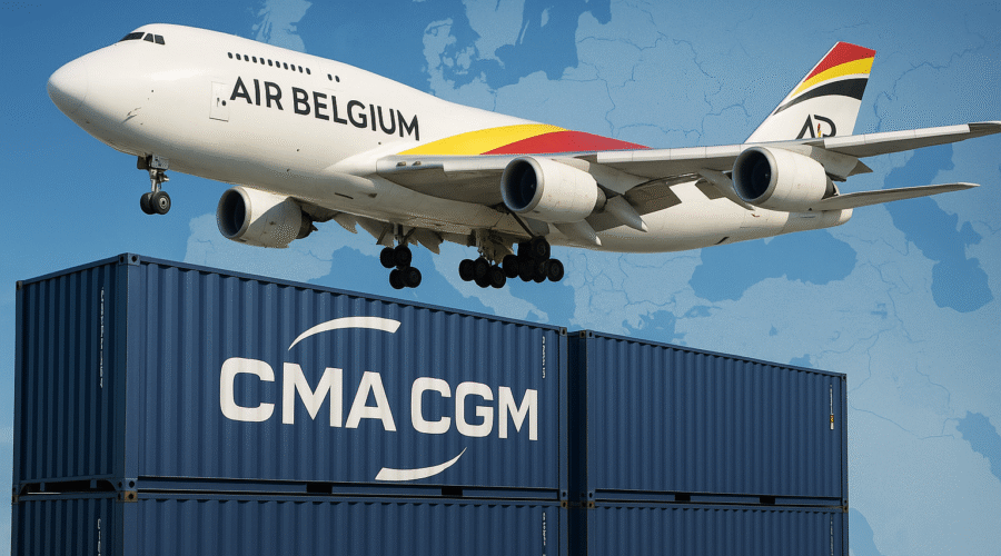 CMA CGM Consolidates European Air Cargo Dominance Through Strategic Air Belgium Acquisition