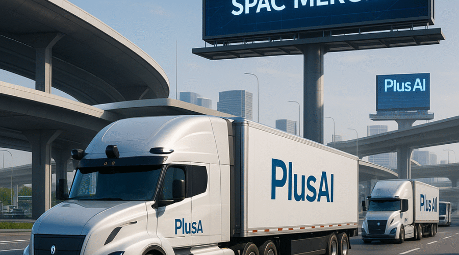 PlusAI Accelerates Autonomous Trucking Commercialization Through $1.2 Billion SPAC Merger