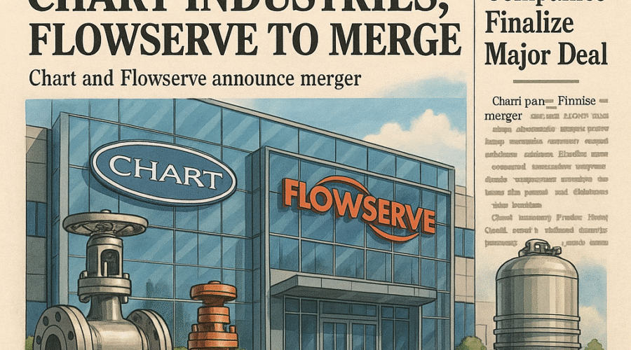 Chart Industries and Flowserve Forge $19B Industrial Powerhouse Through Merger of Equals