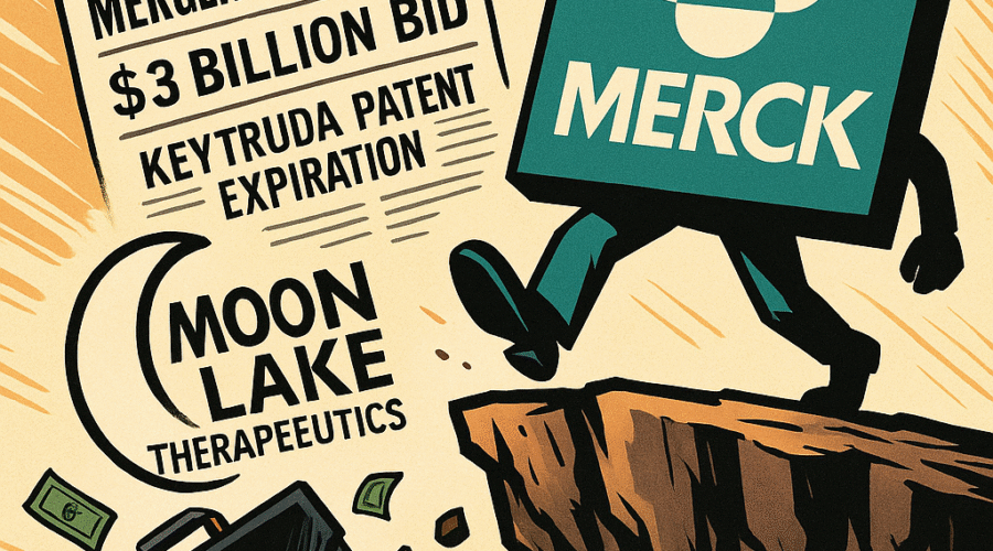 Merck's Strategic MoonLake Bid: A $3 Billion Hedge Against Keytruda's Patent Cliff