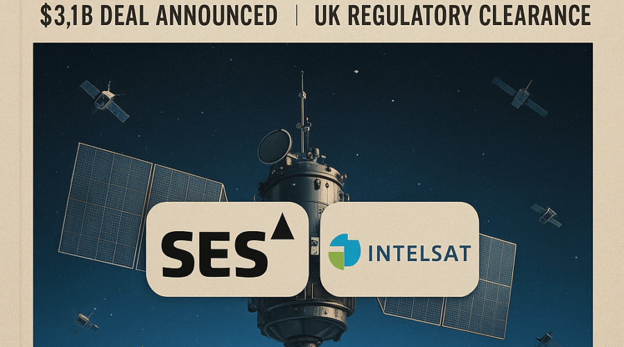 Satellite Sector Consolidation Accelerates: UK Clears $3.1B SES-Intelsat Merger Amidst LEO Disruption