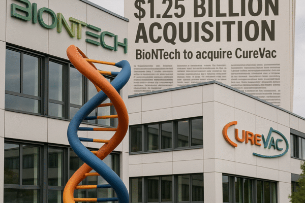 BioNTech Consolidates mRNA Leadership with Strategic $1.25 Billion CureVac Acquisition