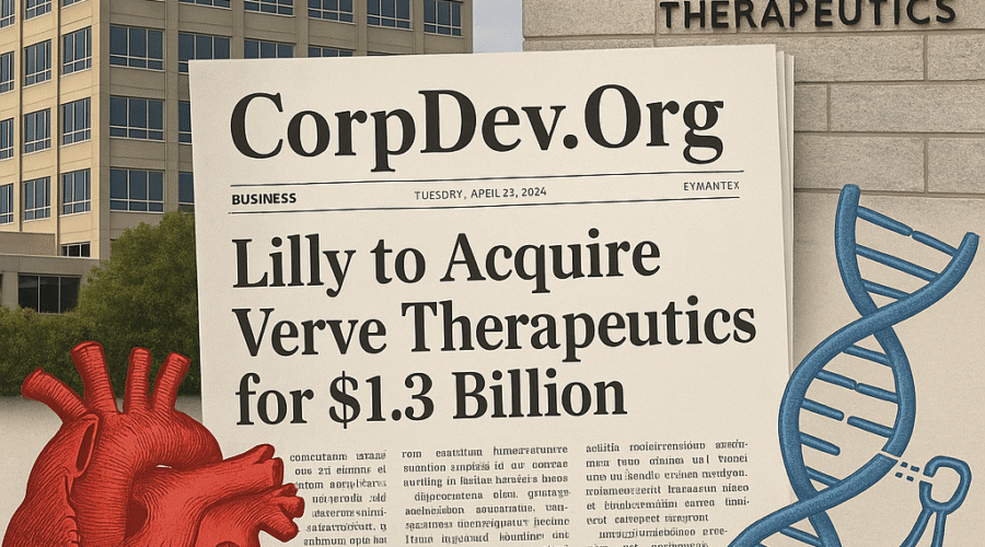 Eli Lilly's Strategic Leap into Gene Editing: The $1.3 Billion Verve Therapeutics Acquisition and Its Cardiovascular Revolution