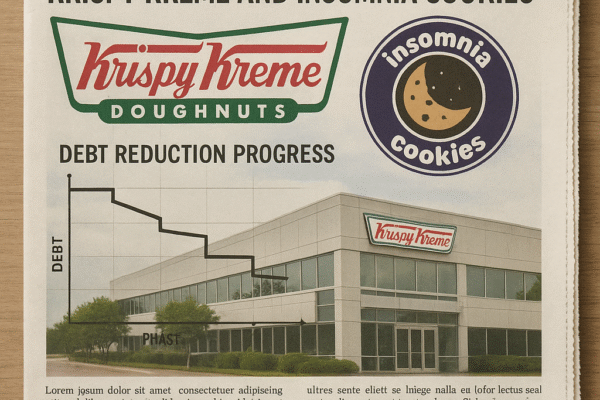 Krispy Kreme Completes Strategic Divestiture: Final $75 Million Exit From Insomnia Cookies Signals Debt Reduction Focus