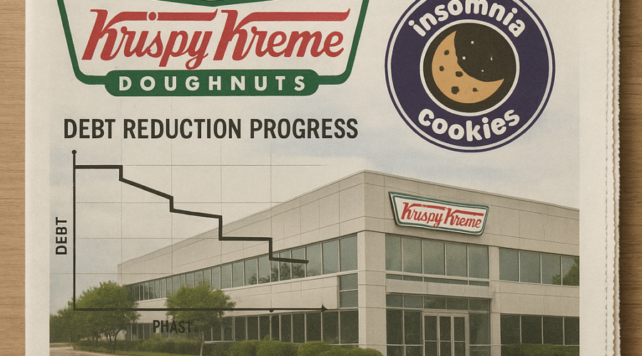 Krispy Kreme Completes Strategic Divestiture: Final $75 Million Exit From Insomnia Cookies Signals Debt Reduction Focus