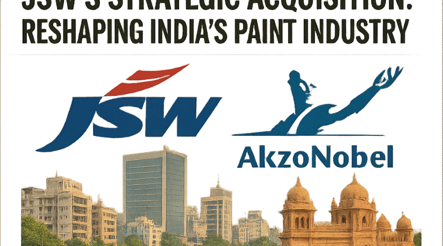 JSW's Strategic Acquisition: Reshaping India's Paint Industry with $1.6 Billion Akzo Nobel India Deal