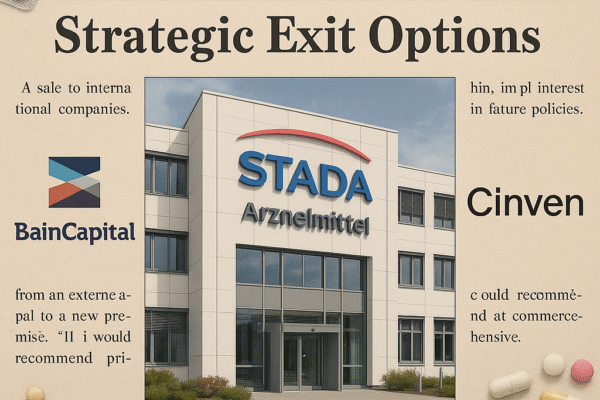 Bain Capital and Cinven Navigate Strategic Exit Options for Stada Arzneimittel