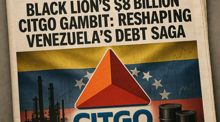 Black Lion's $8 Billion Citgo Gambit: Reshaping Venezuela's Debt Saga