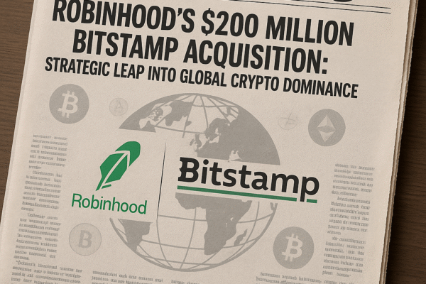 Robinhood’s $200 Million Bitstamp Acquisition: Strategic Leap into Global Crypto Dominance