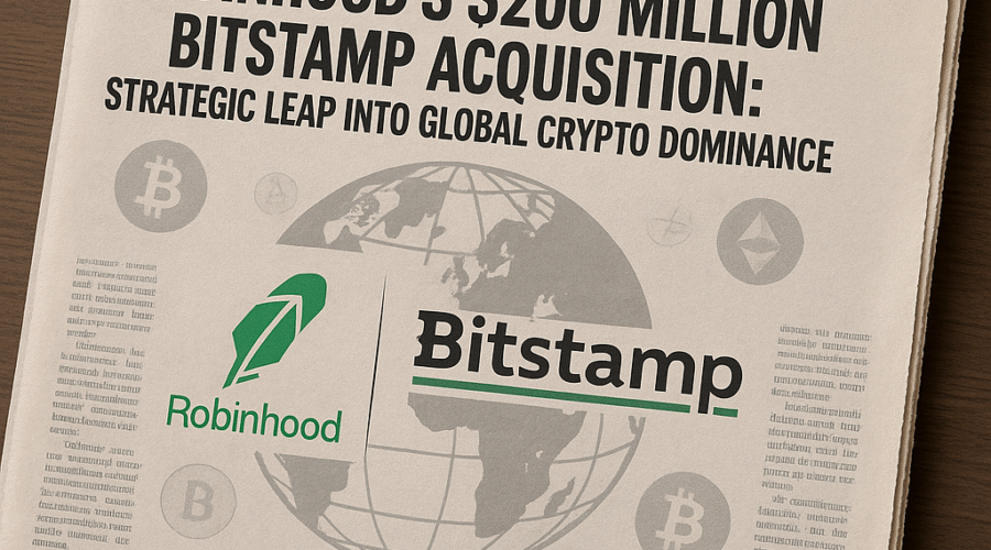 Robinhood's $200 Million Bitstamp Acquisition: Strategic Leap into Global Crypto Dominance