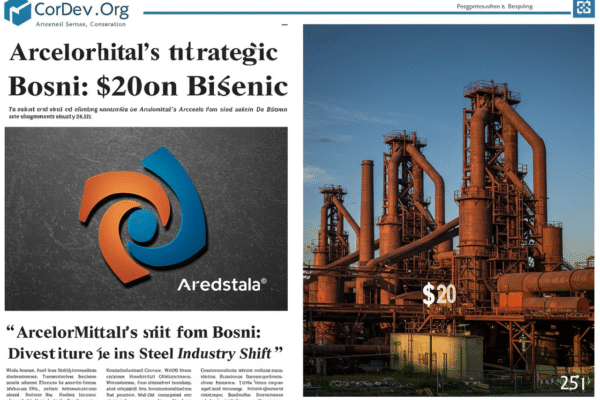 ArcelorMittal’s Strategic Exit from Bosnia: A $200 Million Divestiture Signaling Steel Industry Realignment