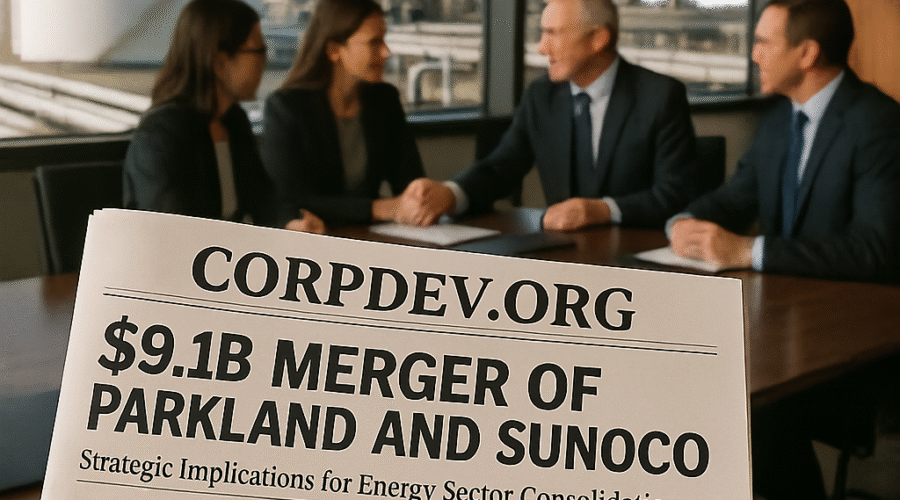Activist Investors Clash Over $9.1B Parkland-Sunoco Merger: Strategic Implications for Energy Sector Consolidation