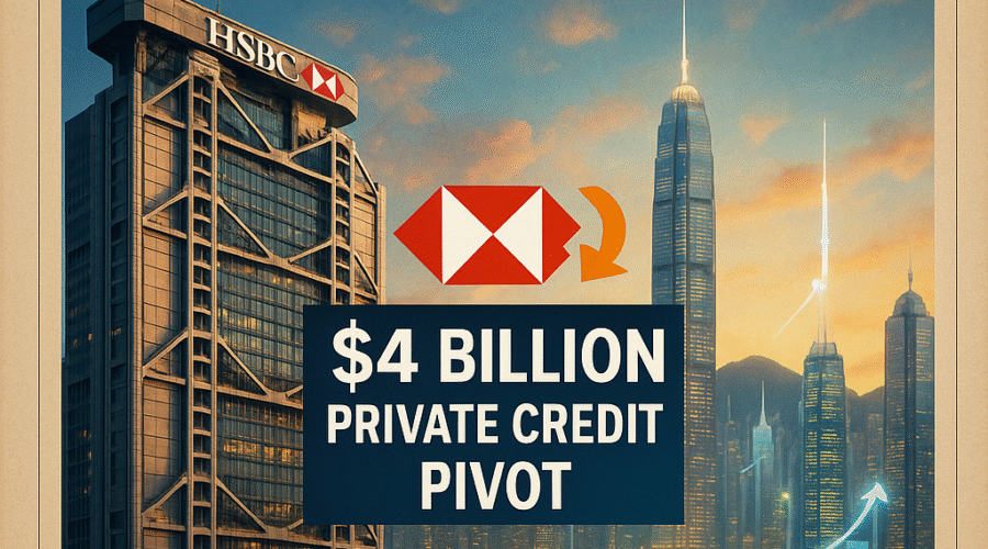 HSBC's $4 Billion Private Credit Pivot: Reshaping Asian Finance Through Strategic Capital Reallocation