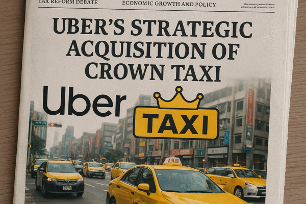 Uber’s Strategic Acquisition of Crown Taxi: Reshaping Taiwan’s Mobility Landscape