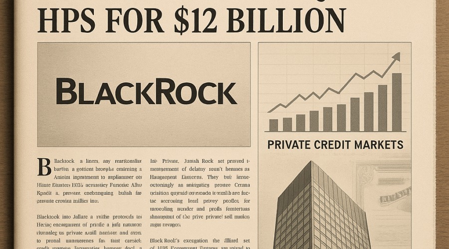 BlackRock's $12 Billion HPS Acquisition: Strategic Expansion in Private Credit Markets