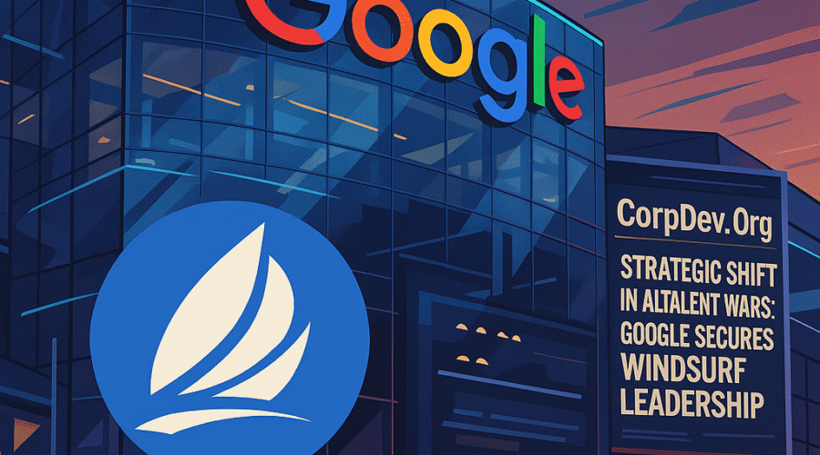 Strategic Shift in AI Talent Wars: Google Secures Windsurf Leadership After OpenAI's $3 Billion Acquisition Collapses