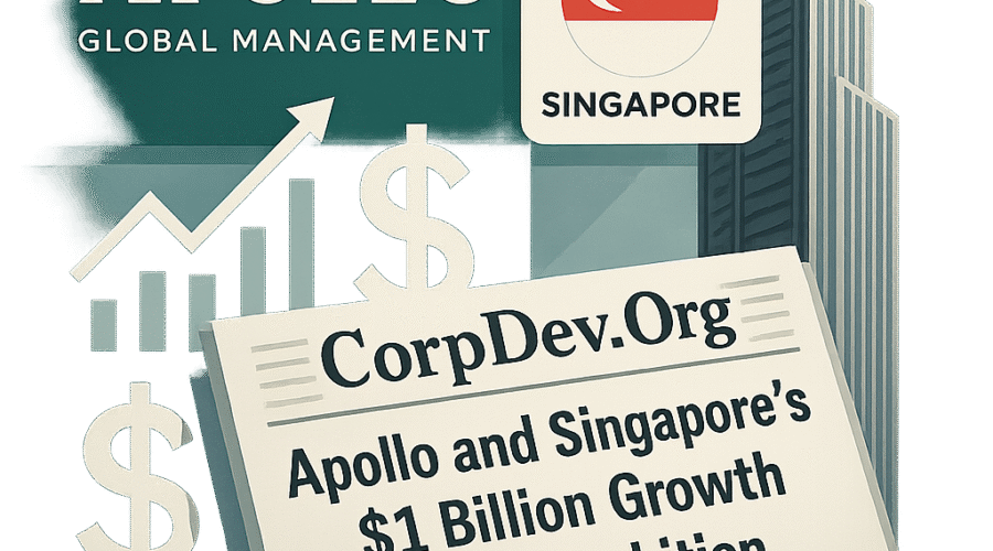 Apollo Global Management and Singapore's Private Credit Ambition: A Strategic Analysis of the $1 Billion Growth Fund Mandate