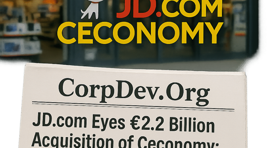 JD.com Eyes €2.2 Billion Acquisition of Ceconomy: Strategic Leap into European Electronics Retail