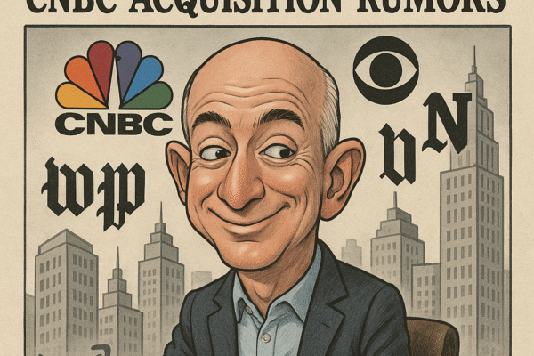 Bezos Denies CNBC Acquisition Rumors Amid Media Empire Speculation