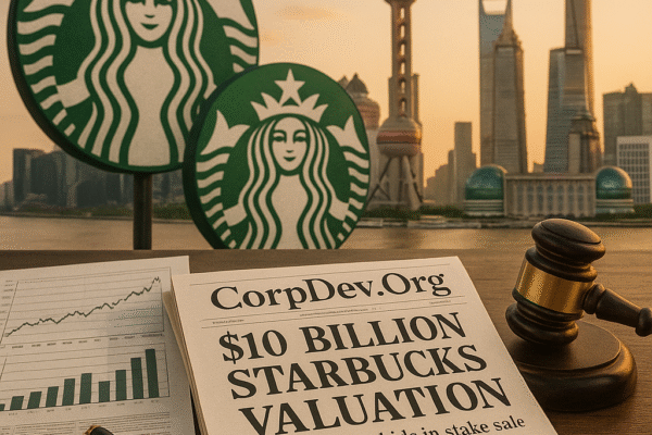 Starbucks China Stake Sale: Private Equity Bids Signal Strategic Pivot in $10 Billion Valuation Play