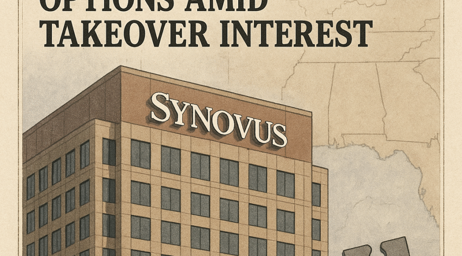 Synovus Financial Explores Strategic Options Amid Takeover Interest: Implications for Regional Banking Consolidation