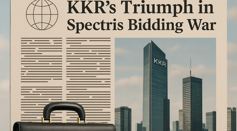 KKR Clinches £4.8 Billion Spectris Victory in High-Stakes Private Equity Bidding War