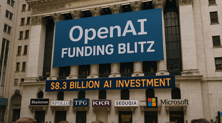 Wall Street Giants Join $8.3 Billion OpenAI Funding Blitz as Private Equity Doubles Down on AI Infrastructure