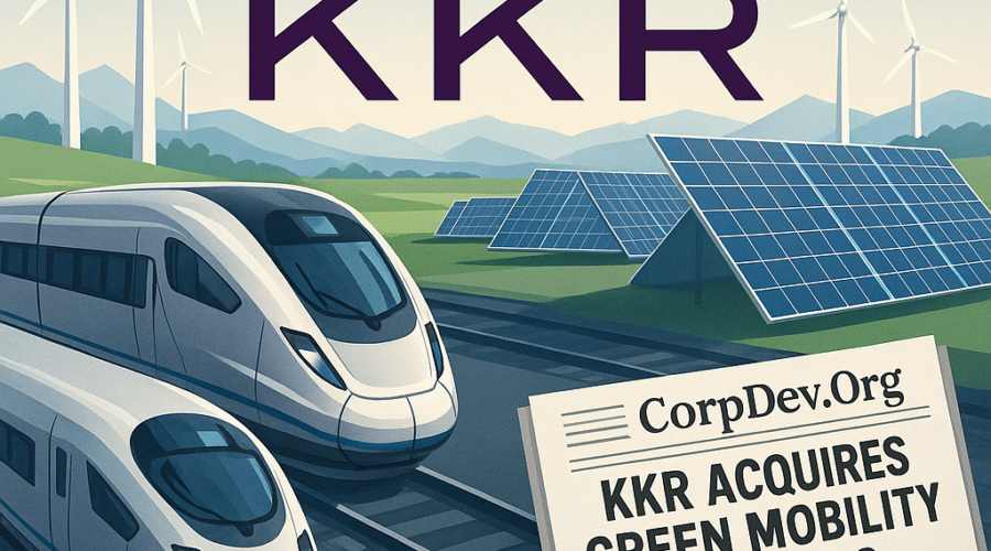 KKR Acquires Majority Stake in Green Mobility Partners, Launching Electric Rail Leasing Platform Amid Europe's Decarbonization Push