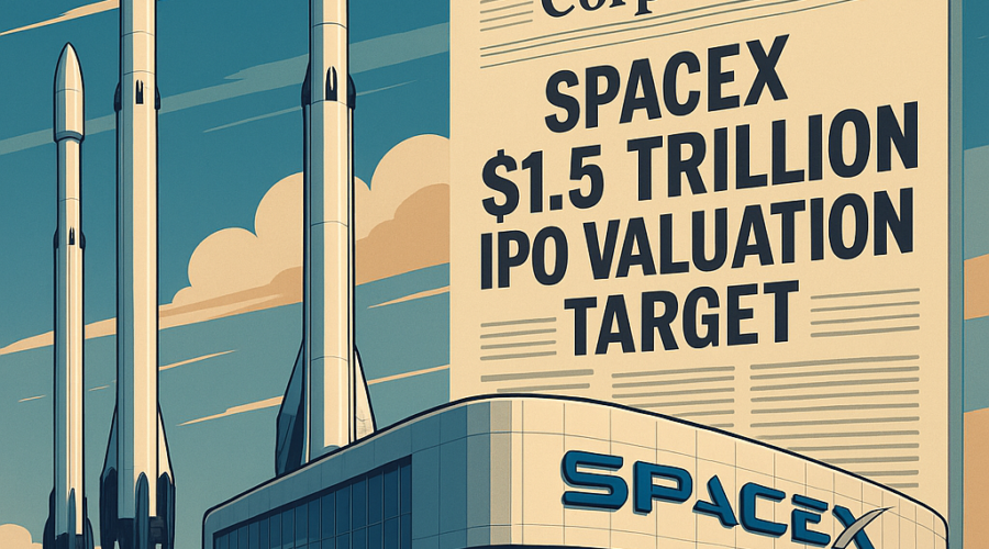 Elon Musk’s SpaceX Sets Stage for World’s Largest IPO with $1.5 Trillion Valuation Target