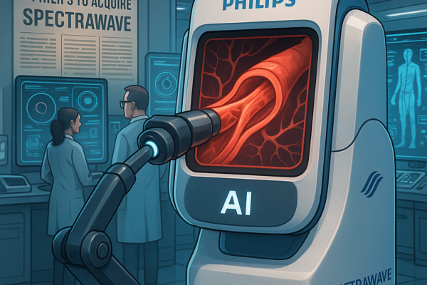 Philips Bets On AI To See Inside Arteries With SpectraWAVE Buy