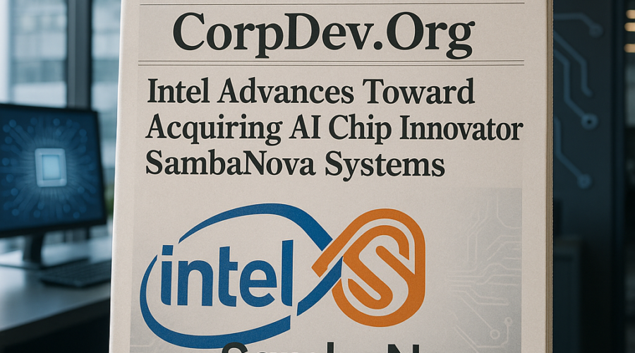 Intel Advances Toward Acquiring AI Chip Innovator SambaNova Systems, Signs Term Sheet