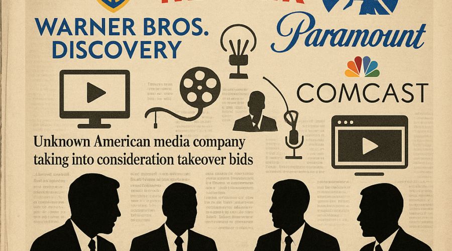 Warner Bros. Discovery Says Unknown “American Media Company” Offered Takeover Bid; Netflix, Paramount and Comcast Also Submitted Offers