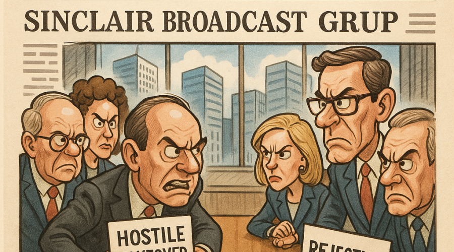 Sinclair’s Hostile Takeover Bid for Scripps Rejected: What It Means for Broadcast M&A and Consolidation Strategy