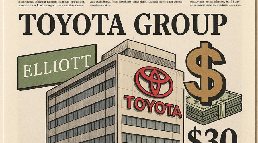 Elliott Investment Management Ramps Up Activist Pressure on Toyota Group's $30 Billion Privatization Bid
