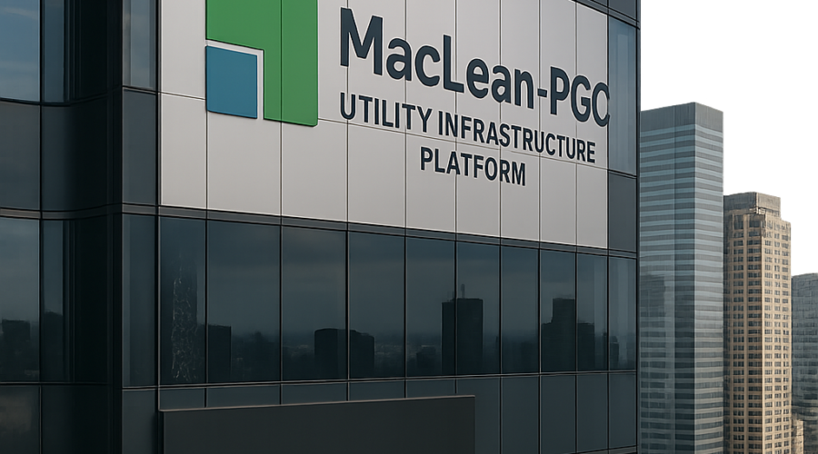Blackstone Takes Majority Control of Newly Merged MacLean-PGC Utility Infrastructure Platform