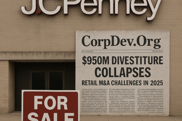 J.C. Penney’s $950M Store Divestiture Collapses: What the Failed Deal Reveals About Retail M&A Headwinds in 2025